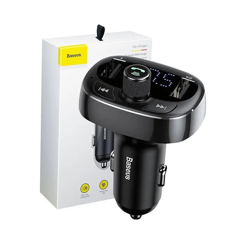 شارژر فندکی باسئوس مدل T Shaped S-09 - 3